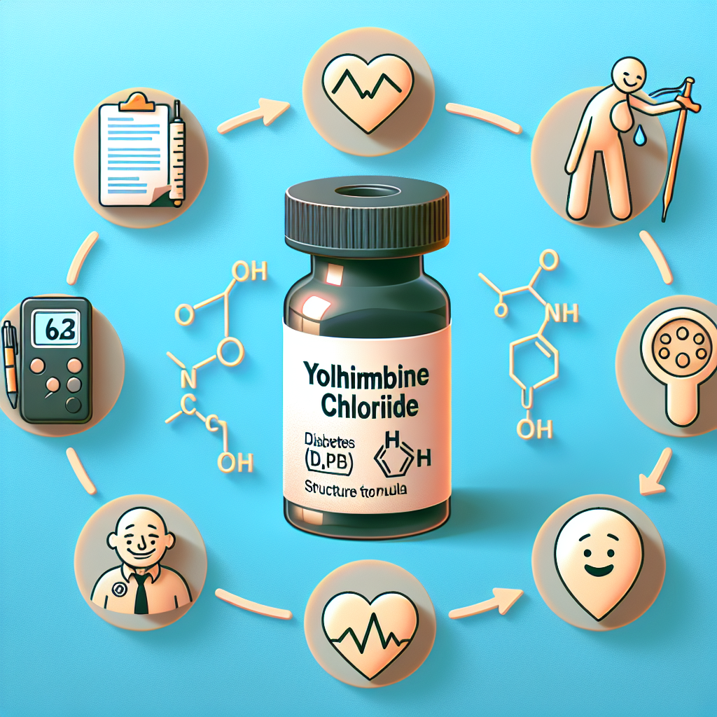 Therapieansätze bei erektiler Dysfunktion durch Diabetes: Die Rolle von Yohimbine chlorine.