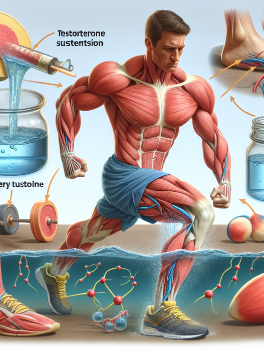 Verletzungsbedingter Muskelschwund: Wie Wassrige suspension von testosteron zur Regeneration beitragen kann
