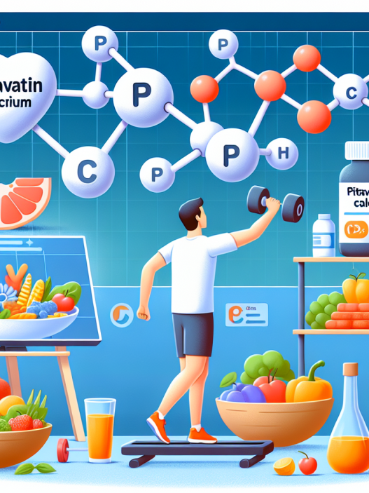 Ernährung und Sport: Wie Pitavastatin calcium bei hoher Fettaufnahme unterstützt.