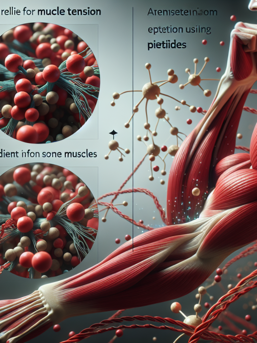 Unterstützung bei der Behandlung von Muskelverspannungen durch Peptide