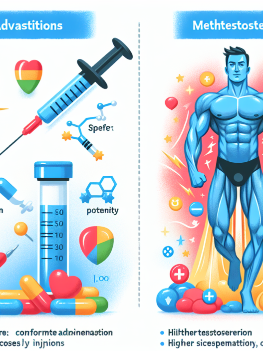 Vorteile von Injektionen im Vergleich zu Methyltestosterone