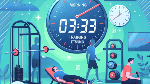 Optimale Trainingszeit beim Einsatz von Clenbuterol: Morgens oder abends trainieren?