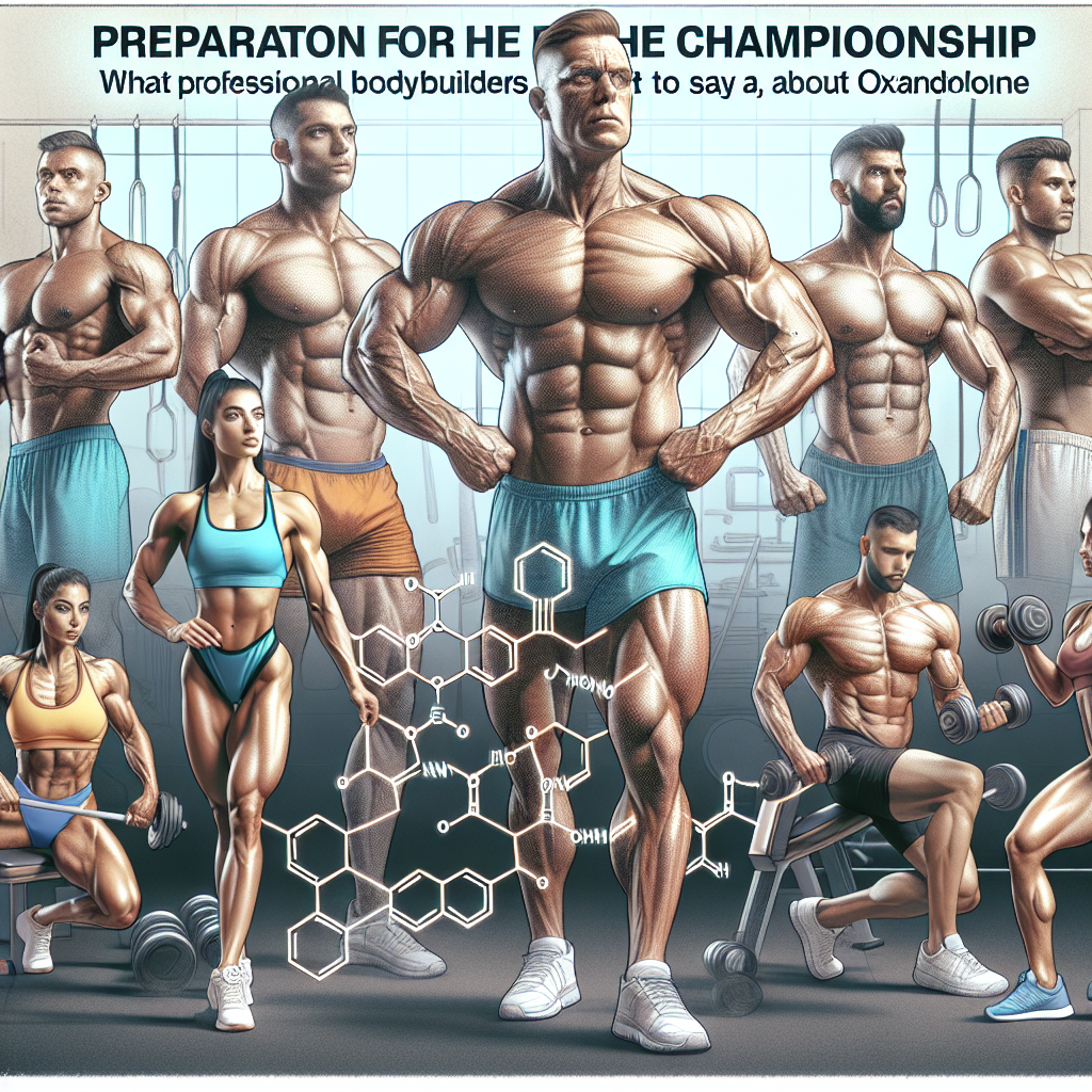 Wettkampfvorbereitung der Champions: Was Profibodybuilder über Oxandrolon berichten