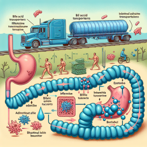 Einfluss auf Gallensäurentransporter: Intestinale Transportmechanismen unter Ezetimib
