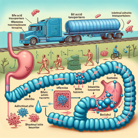 Einfluss auf Gallensäurentransporter: Intestinale Transportmechanismen unter Ezetimib