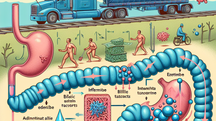 Einfluss auf Gallensäurentransporter: Intestinale Transportmechanismen unter Ezetimib