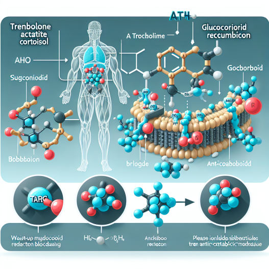 Trenbolon acetat und Cortisol: Glucokortikoidrezeptor-Blockade als antikatabolischer Mechanismus