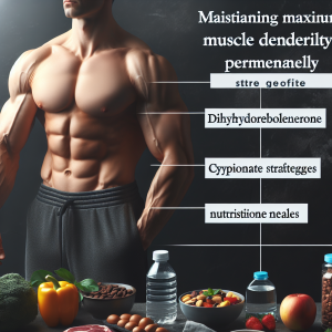 Maximale Muskeldichte dauerhaft erhalten nach Dihydroboldenone Cypionate: Strategien für Athleten
